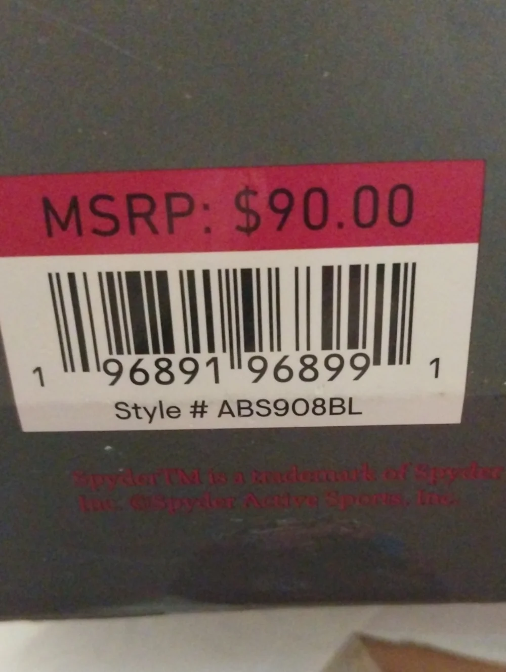 Spyder Performance Boxer Briefs 8 Pack 2XL XXL New Open Box